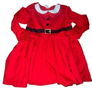 Girls size 18 months outfit Santa dress